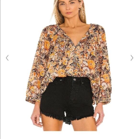 NWOT We The Free Meadow blouse size XS - Picture 1 of 10